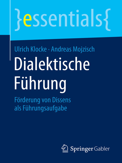 Title details for Dialektische Führung by Ulrich Klocke - Available